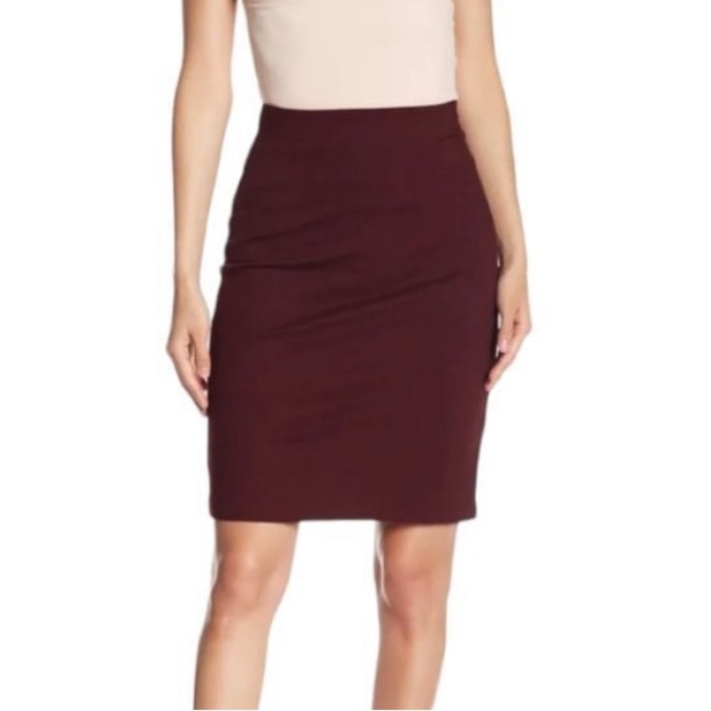 NWT Liverpool Clara Ponte Tummy Hiding Knit Pencil Skirt sz 12